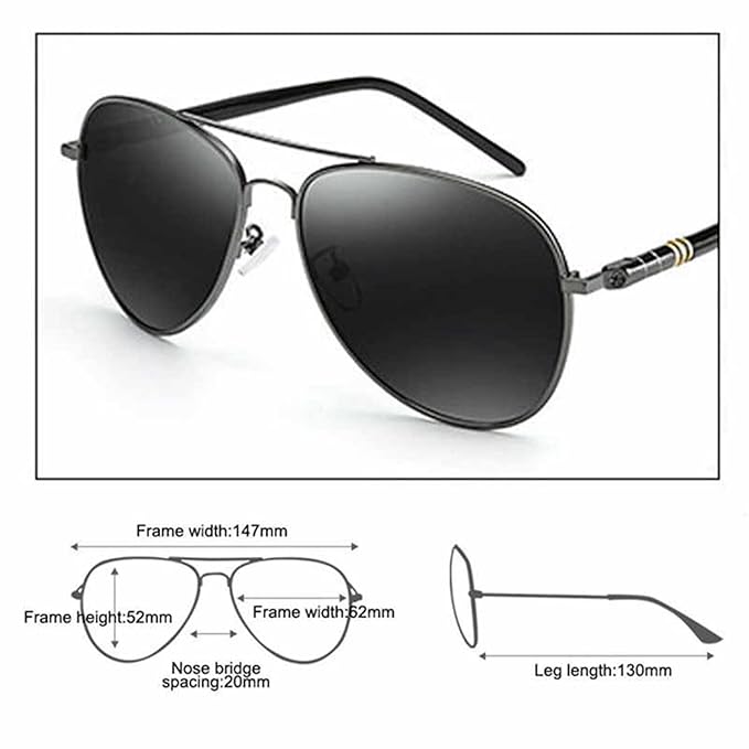 FILZA GLASSES protection premium Polarized Aviator Sunglasses