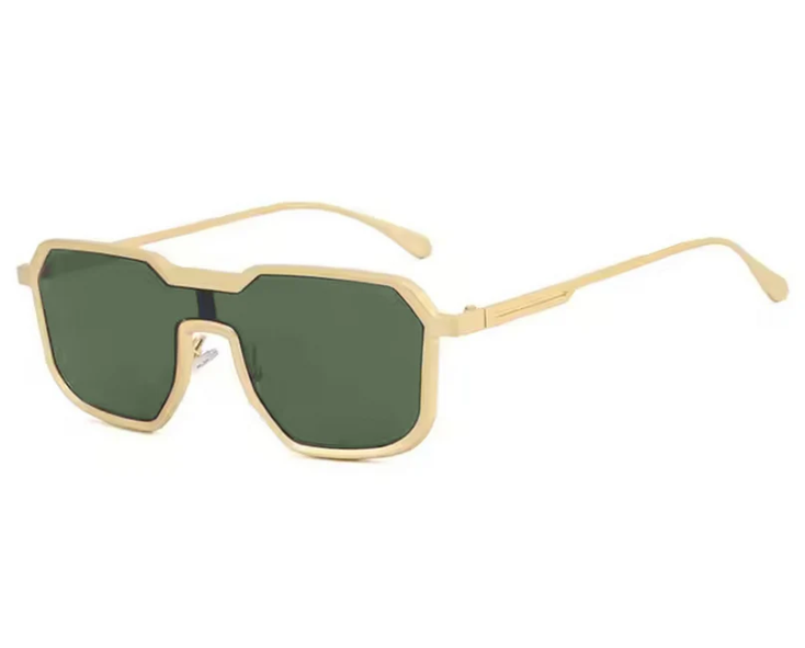 FILZA GLASSES GOLD BLACK RIVALED SUNGLASSES