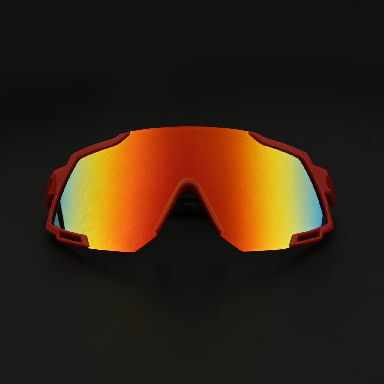 FILZA GLASSES BIG SPORTS RED MULTI SUNGLASSES