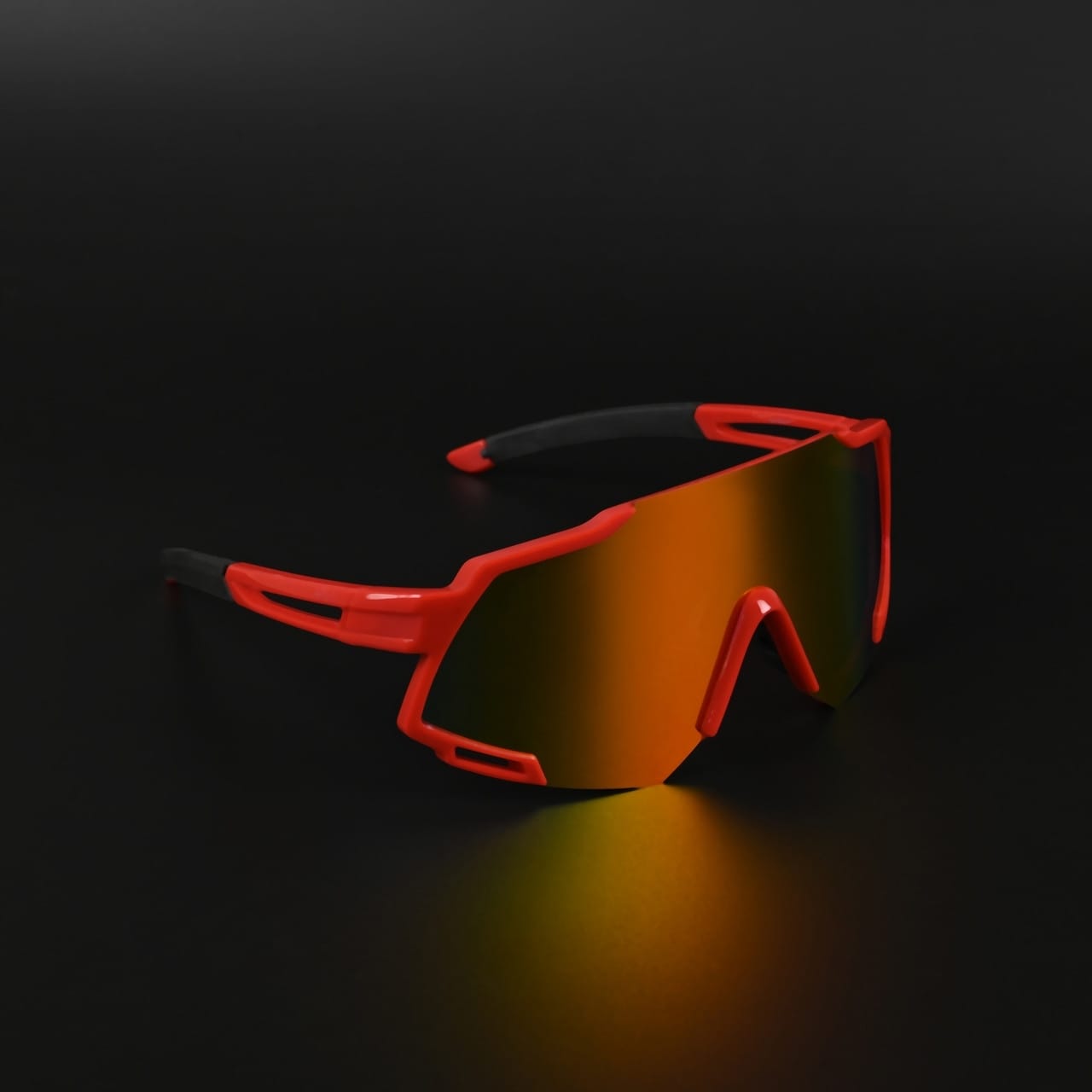 FILZA GLASSES BIG SPORTS RED MULTI SUNGLASSES