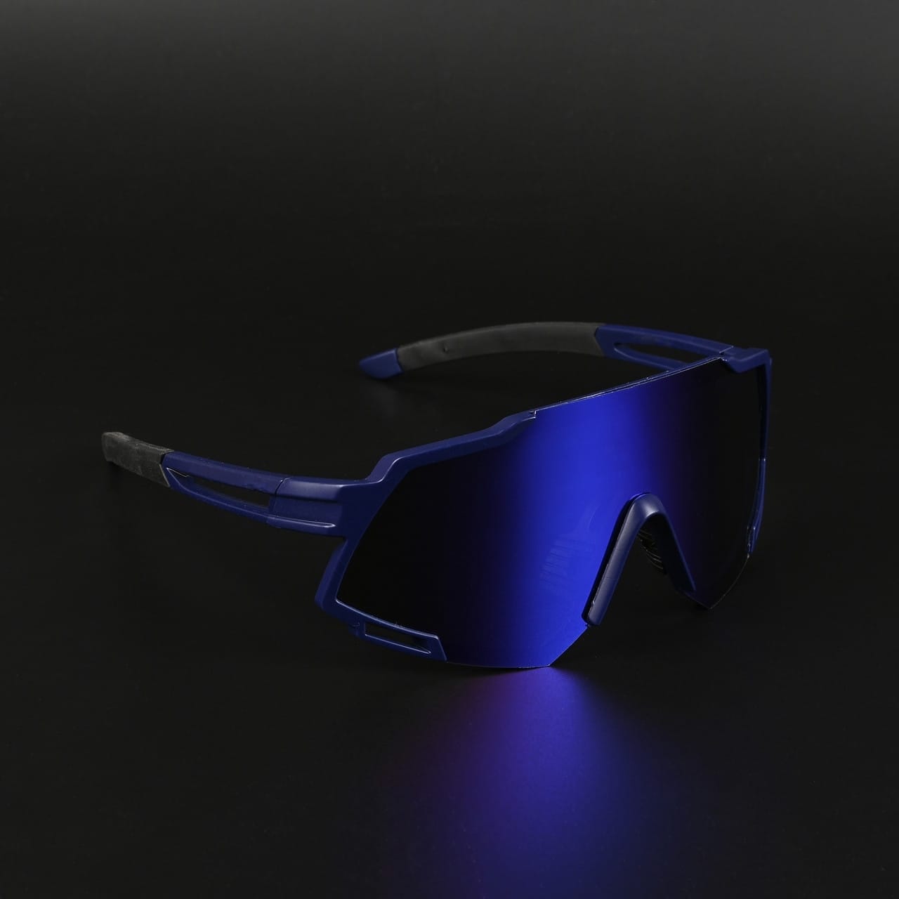 FILZA GLASSES BIG SPORTS BLACK BLUE SUNGLASSES
