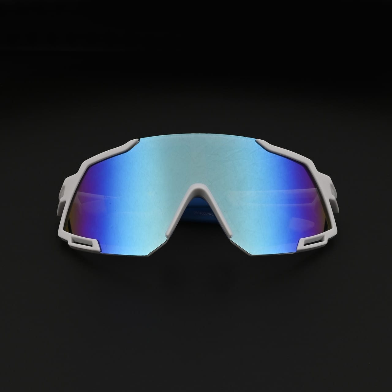 FILZA GLASSES BIG SPORTS WHITE BLUE SUNGLASSES