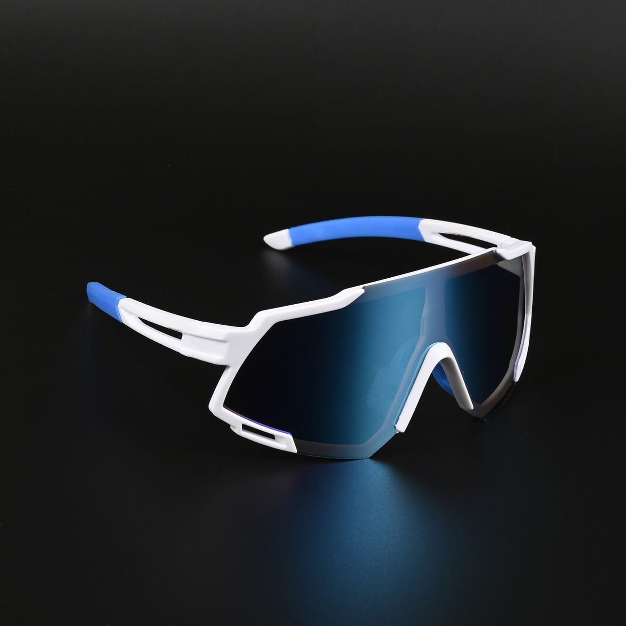 FILZA GLASSES BIG SPORTS WHITE BLUE SUNGLASSES