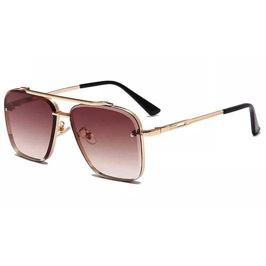 Filza Glasses Dita Gold Brown For MEN AND WOMEN