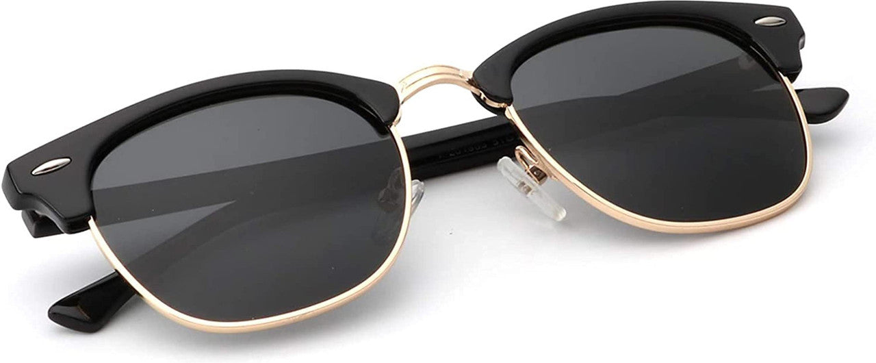 HD CLUBMASTER SUNGLASSES GOLD BLACK