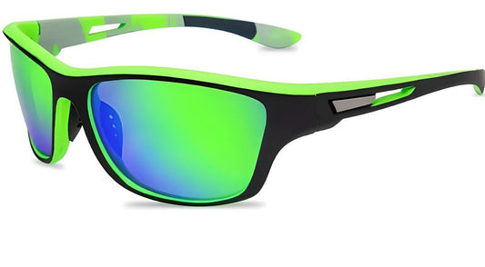 HD POLARIZED SPORTS SUNGLASSES GREEN