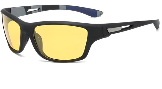 HD POLARIZED SPORTS SUNGLASSES YELLOW