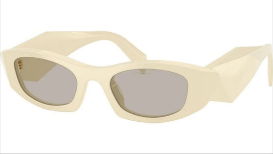 FILZA GLASSES MILKY WHITE CANDY SUNGLASSES