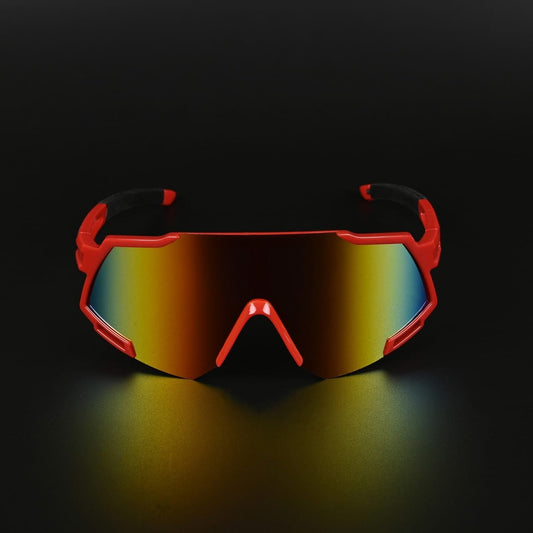 FILZA GLASSES BIG SPORTS RED MULTI SUNGLASSES