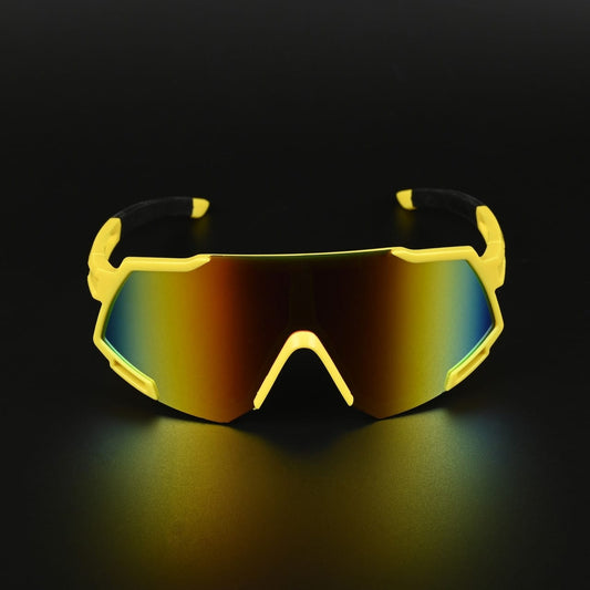 FILZA GLASSES BIG SPORTS YELLOW RED SUNGLASSES