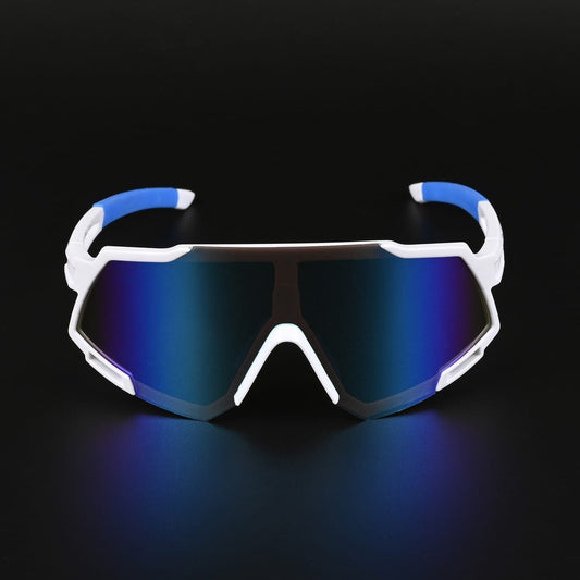 FILZA GLASSES BIG SPORTS WHITE BLUE SUNGLASSES