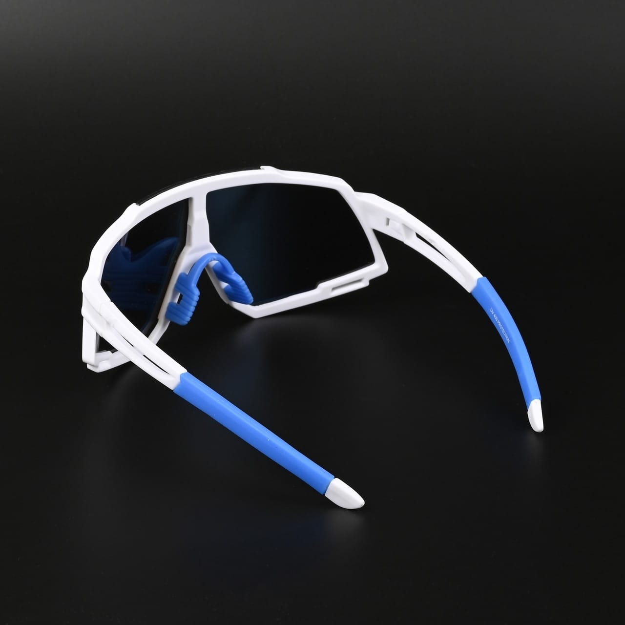 FILZA GLASSES BIG SPORTS WHITE BLUE SUNGLASSES